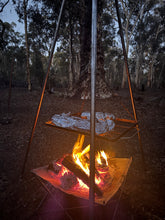 Red Roads Fire - Stainless Steel Folding CampWell Grill