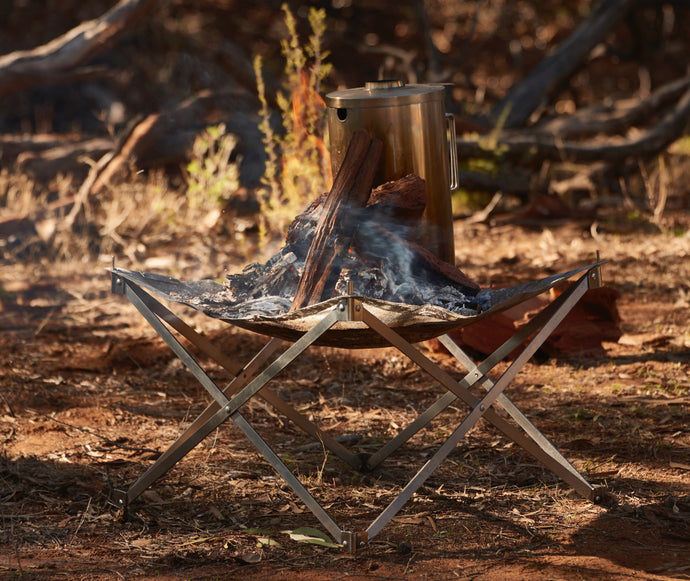 Red Roads Fire - The Riser - Multifunction Fire Place & Stand