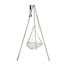 Red Roads Fire - Collapsible Cooking Tripod - Stainless Steel
