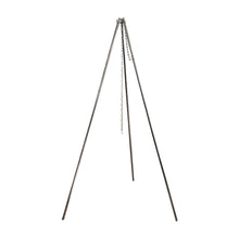 Red Roads Fire - Collapsible Cooking Tripod - Stainless Steel